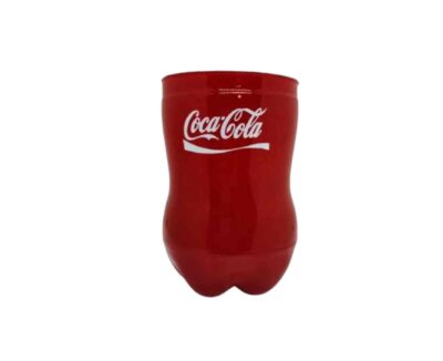 Vaso Rojo Coca Cola (Base de la botella) x6u