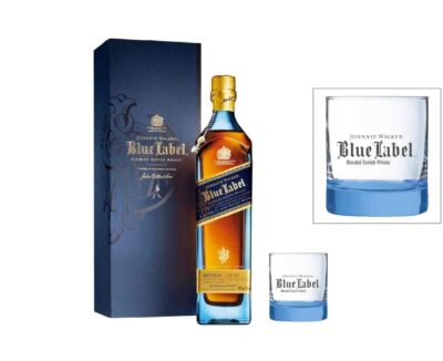 Vaso Jhonnie Walker Blue Label x12u