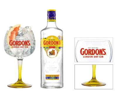 Copa Gin Gordon`s Pie Amarillo x6u