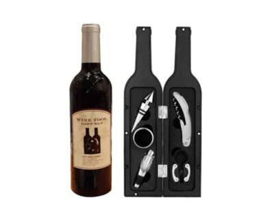 Set Vino Botella con Accesorios 32,5cm