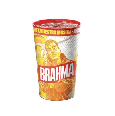 Vaso plastico Brahma musica x1 - Image 2