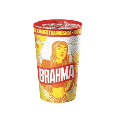 Vaso plastico Brahma musica x1 - Image 3