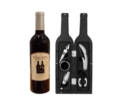 Set Vino Botella con Accesorios 23,5cm