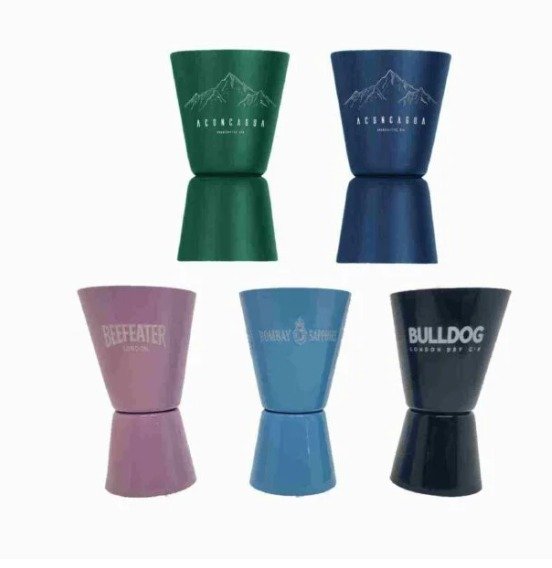 Medidor de tragos Beefeater Pink Metal