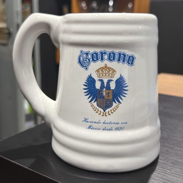 Chopp Ceramico Blanco Corona x1