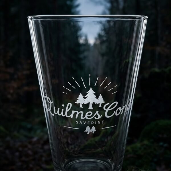 Vaso Vidrio Quilmes Camp x1u