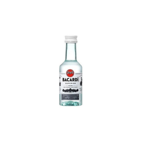 Bebida miniatura Bacardi x5