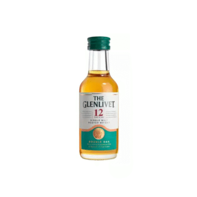 Bebida miniatura Glenlivet vidrio x5