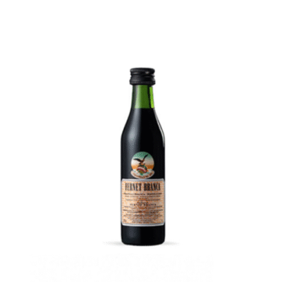 Miniatura Fernet Branca en botella de vidrio