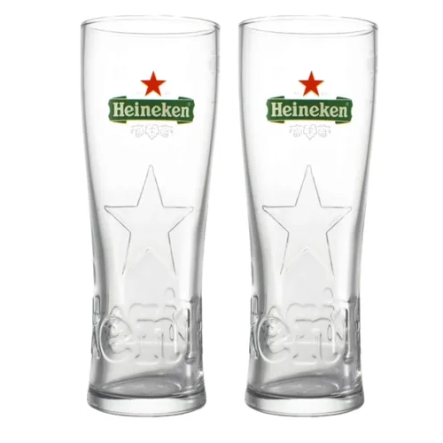 Vaso Heineken 500 ml de vidrio resistente