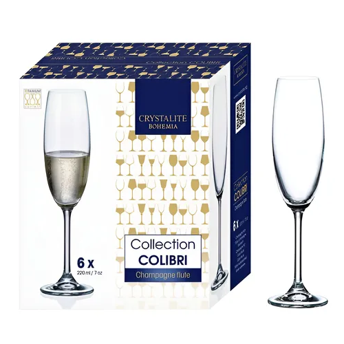 Copa Champagne Crystal ideal para vinotecas y comercios que venden cristalería de calidad.