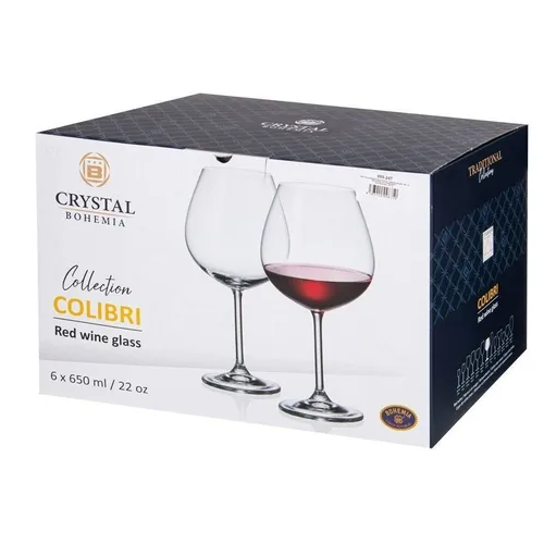Copa para Vino Crystal ideal para vinotecas y comercios que venden cristalería de calidad.