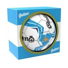 Pelota de fútbol Quilmes Argentina para packs cerveceros y artículos promocionales.