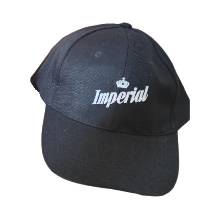 Gorra Imperial Negra para comercios y vinotecas