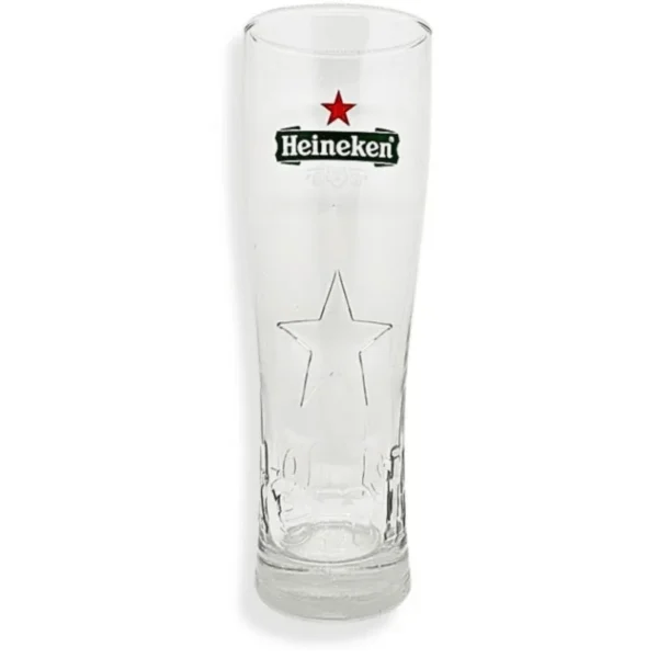 Vaso Heineken Star 250 Original con relieve x6