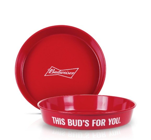 Bandeja Redonda Budweiser