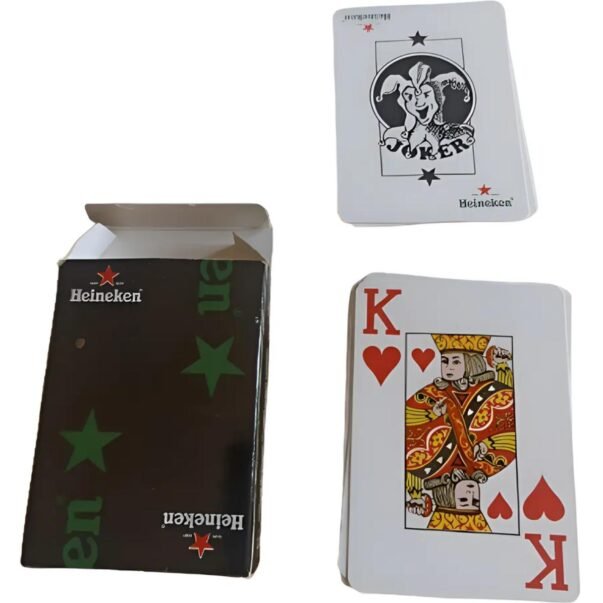 Mazo Cartas Poker Heineken originales