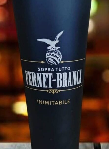 Vaso Fernet Branca Negro Edicion Inimitable x12u