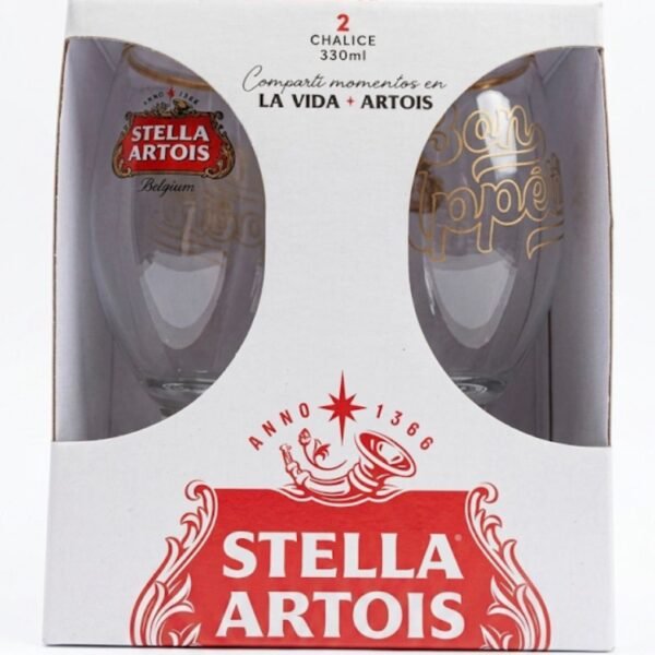 Two Pack Copa Stella 330 Bon Apetit