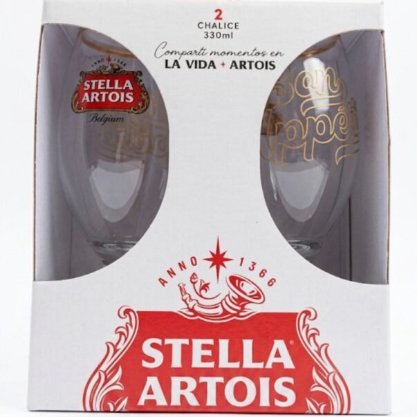 Two Pack Copa Stella 330 Bon Apetit