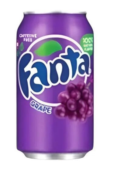 Lata Fanta Uva 350cc x6u