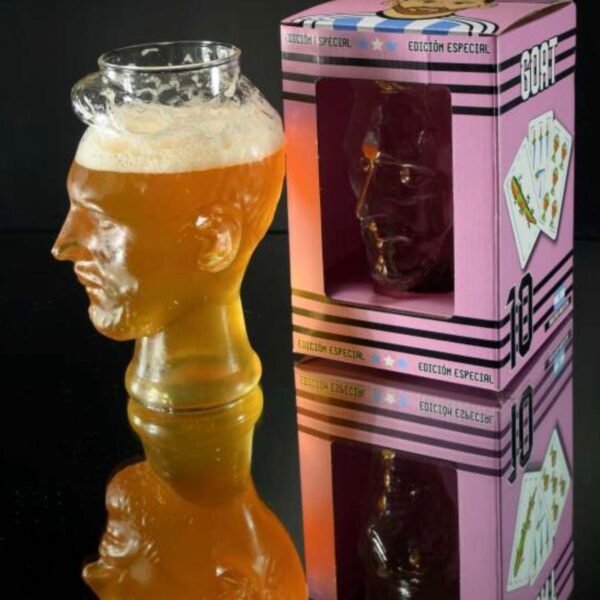 Vaso Cara Messi x1u con Caja