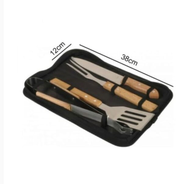 Set Asado x4 con funda y cierre