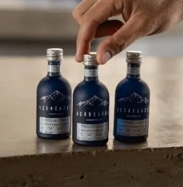 Bebida miniatura Gin Aconcagua Azul