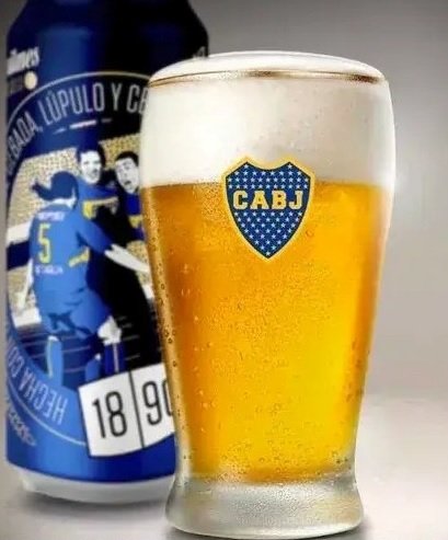 Vaso Quilmes murphy Boca x6