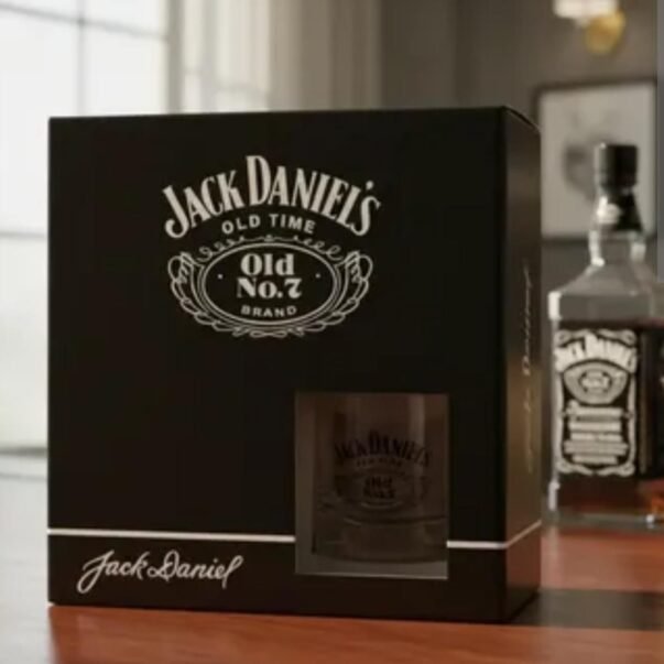 Gp Caja Jack Daniels + 4 Vasos Jack Daniels