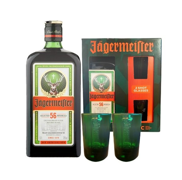 Kit Jaggermeister + 2 Vasos Shot
