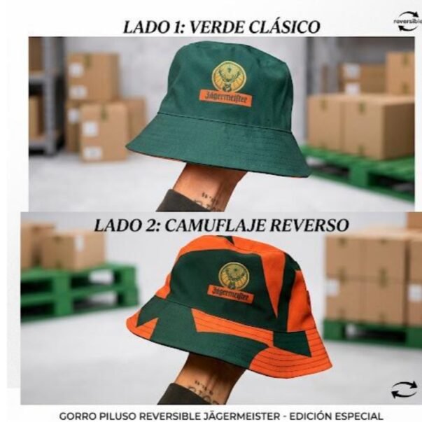 Gorro Piluso Reversible Jaggermeister